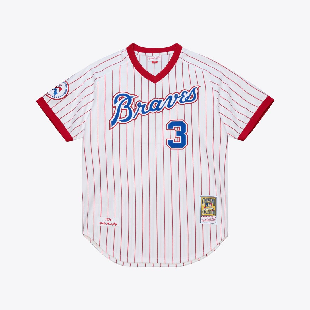 Atlanta Braves Dale Murphy Mitchell & Ness 1976 Authentic Jersey - White