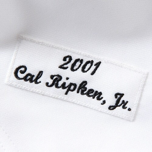 Baltimore Orioles Cal Ripken Mitchell & Ness Home Authentic Jersey - White