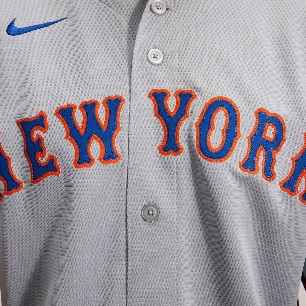 New York Mets Juan Soto Nike Road Replica Jersey - Gray