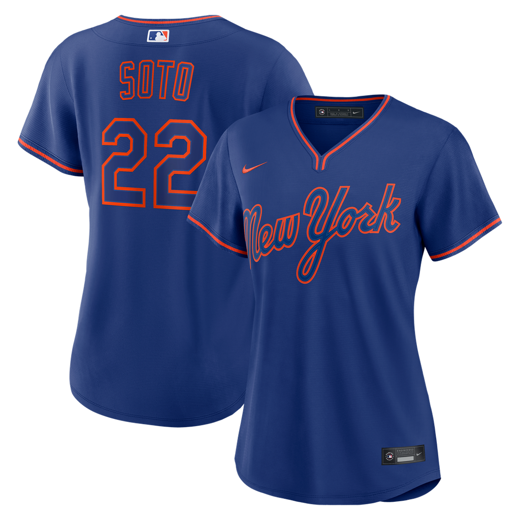 New York Mets Juan Soto Nike Women's Alternate Replica Jersey - Royal