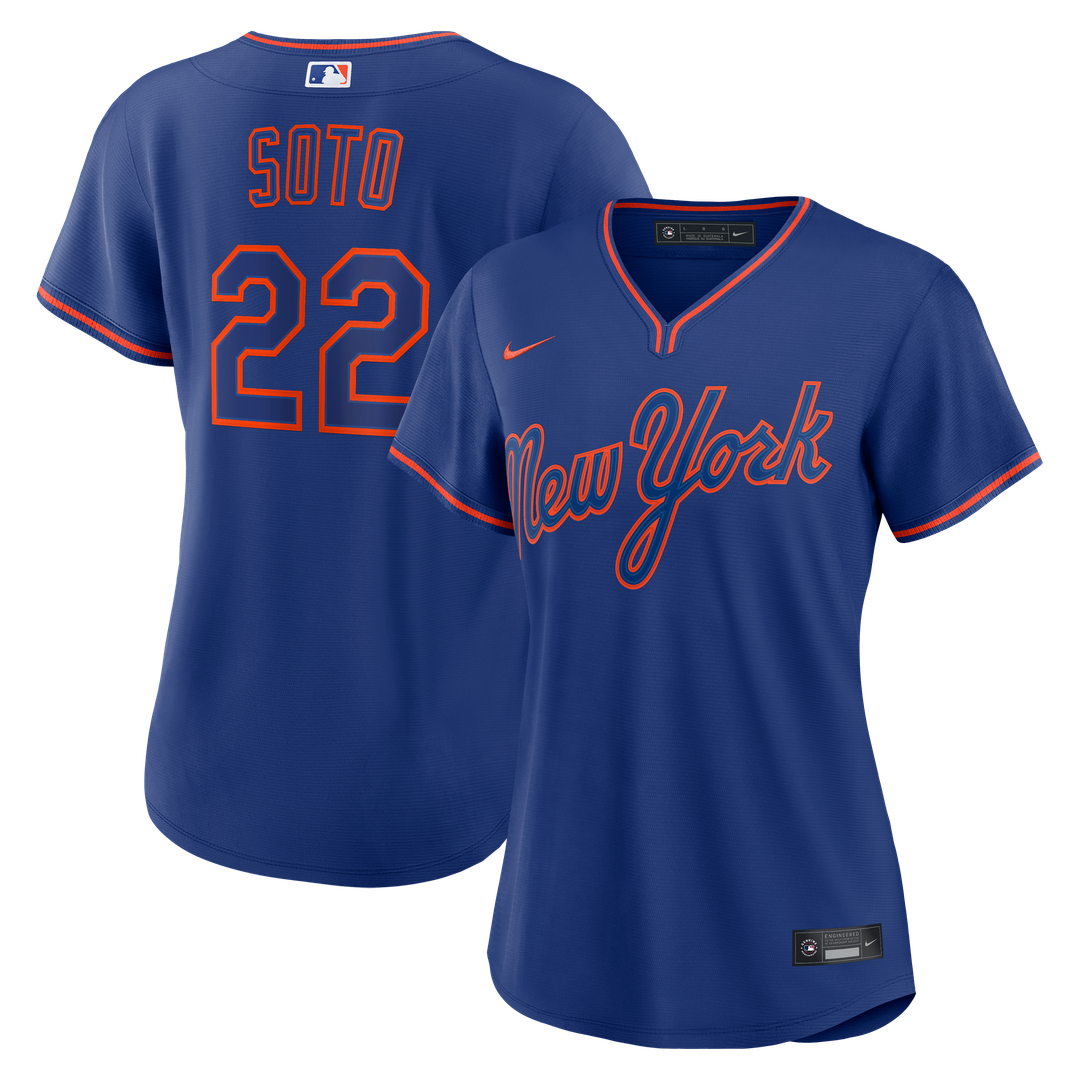 New York Mets Juan Soto Nike Women's Alternate Replica Jersey - Royal