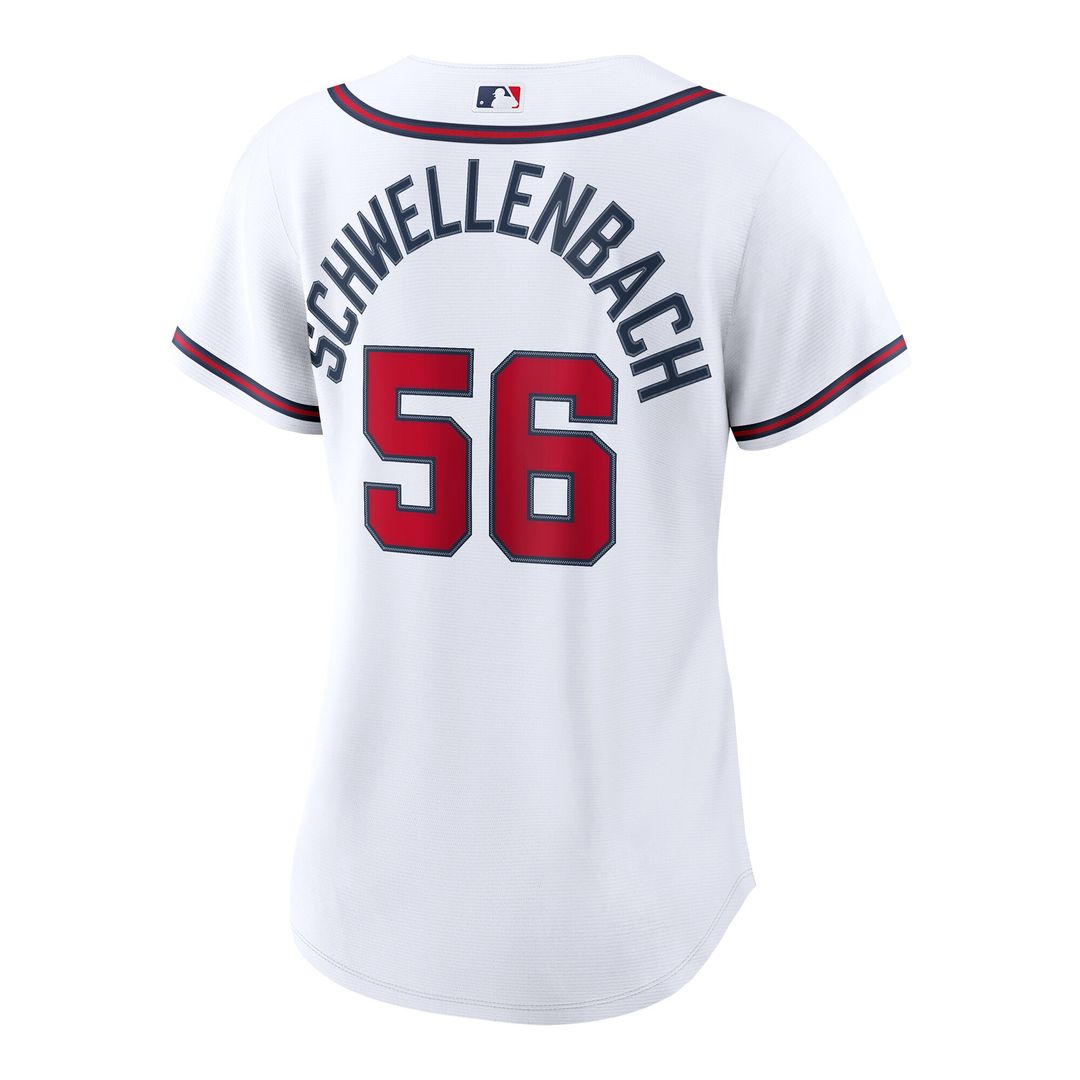Atlanta Braves Spencer Schwellenbach Nike Women's Home Replica Jersey - White