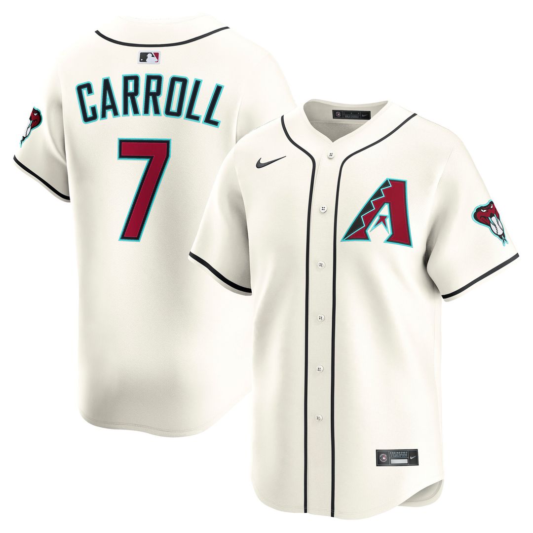 Arizona Diamondbacks Corbin Carroll Nike Home Limited Player Jersey - Cream