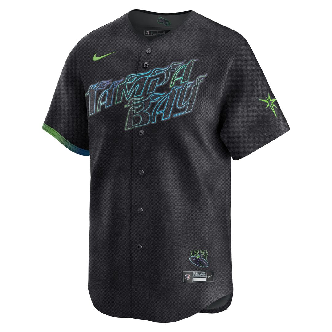 Tampa Bay Rays Nike City Connect Limited Jersey - Black