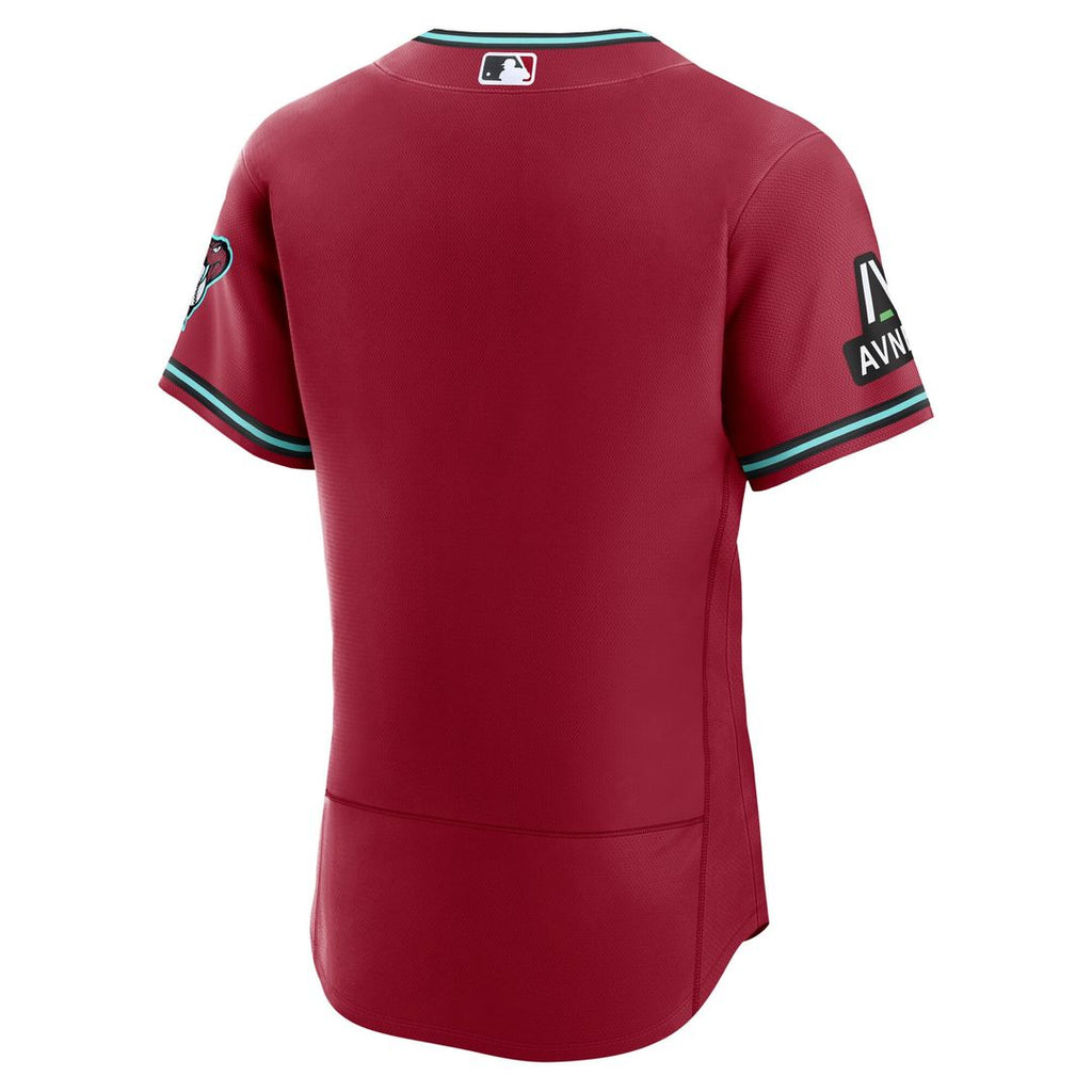 Arizona Diamondbacks Nike Home Sponsor Patch Authentic Jersey - Cream