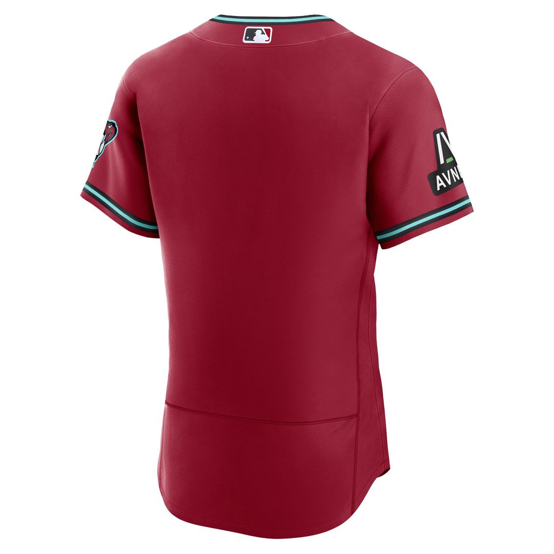 Arizona Diamondbacks Nike Alternate 2 Authentic Jersey - Crimson