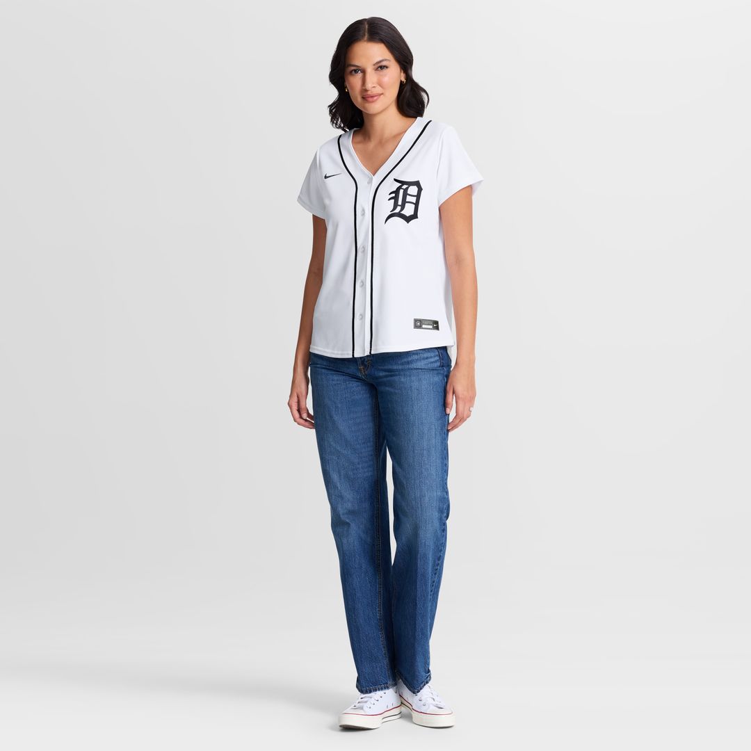 Detroit Tigers Kevin McGonigle Nike Women's Home Replica Jersey - White