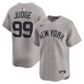 New York Yankees Aaron Judge Nike Road Limited Player Jersey - Gray