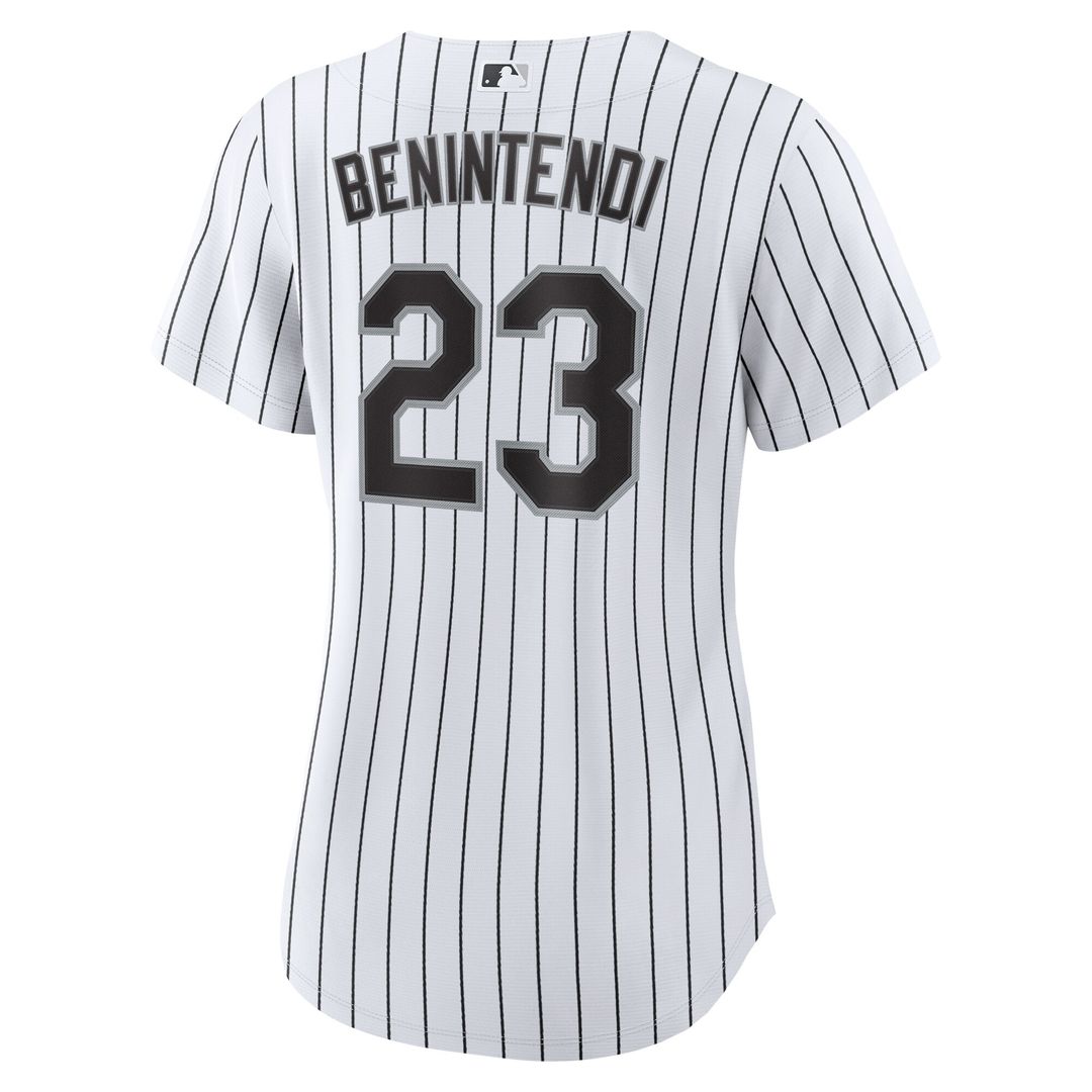Chicago White Sox Andrew Benintendi Nike Women's Home Player Jersey - White/Black