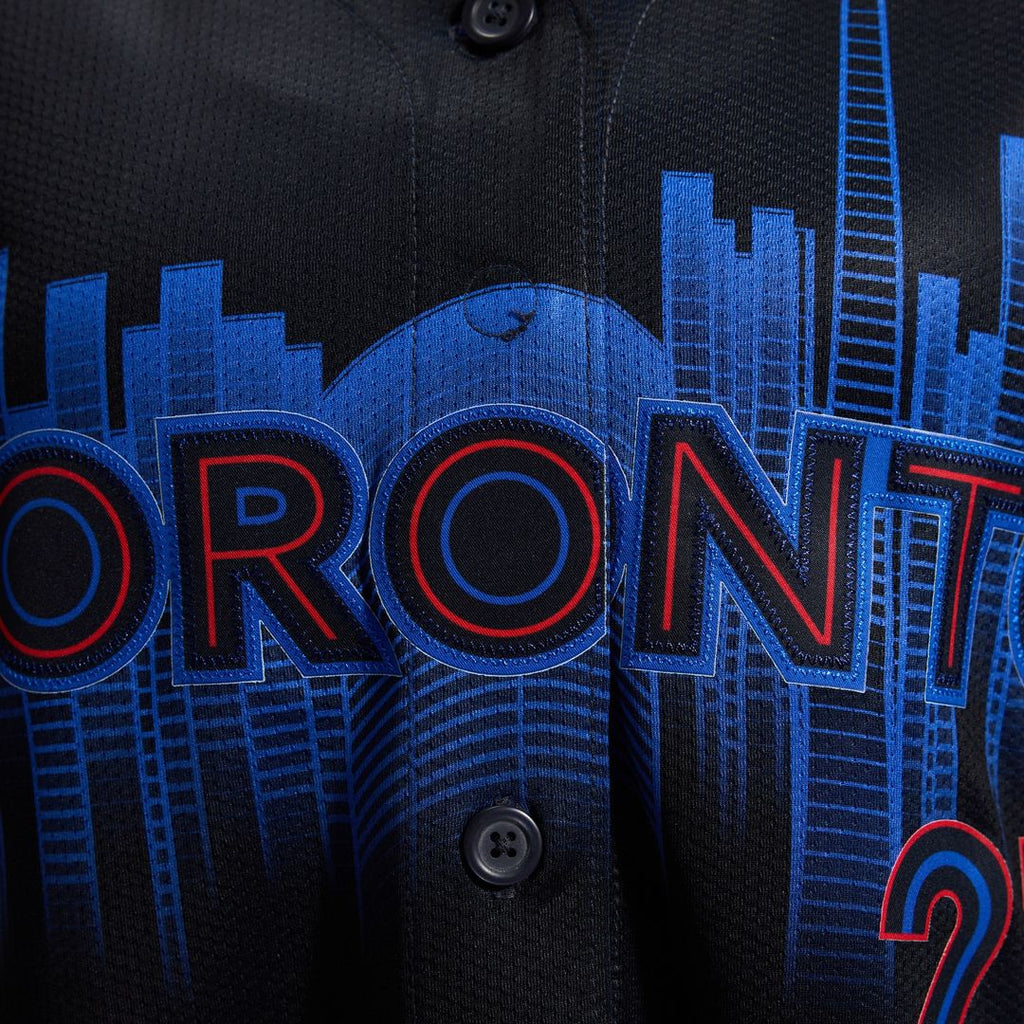 Toronto Blue Jays Vladimir Guerrero Jr. Nike Women's 2024 City Connect Limited Player Jersey - Navy
