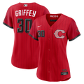 Cincinnati Reds Ken Griffey Jr. Nike Women's 2026 City Connect Stadium Jersey - Red