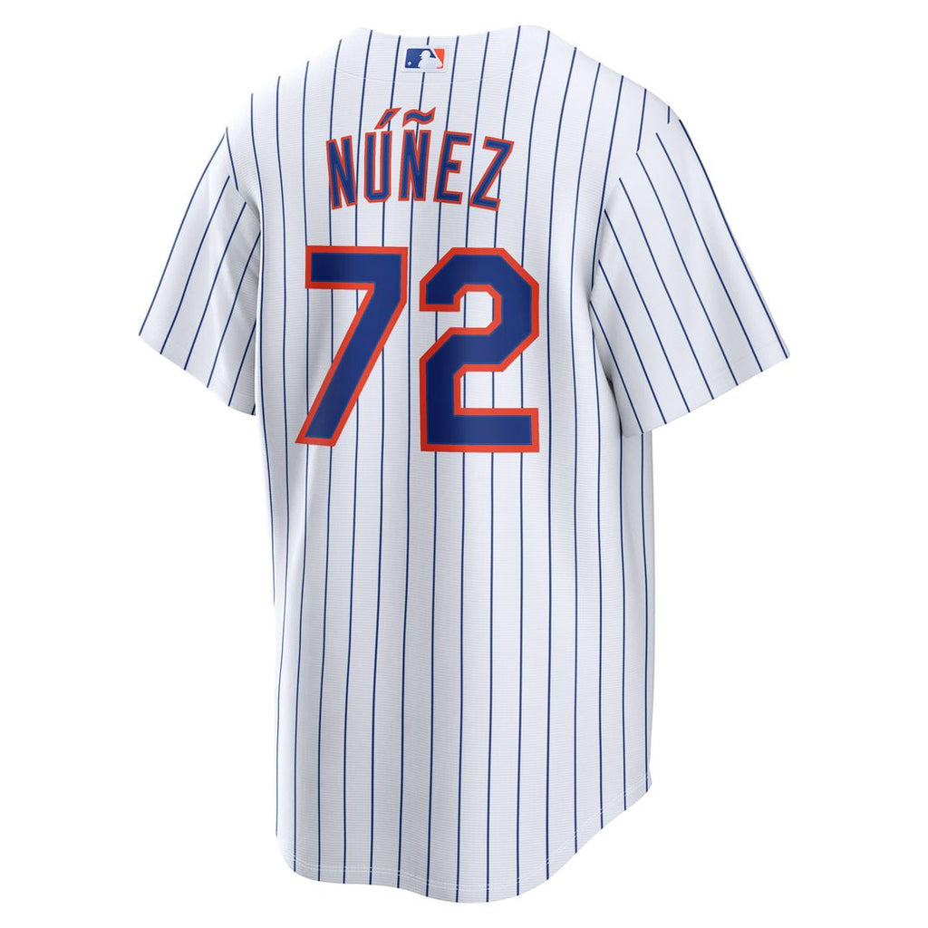 New York Mets Dedniel Núñez Nike Home Replica Jersey - White