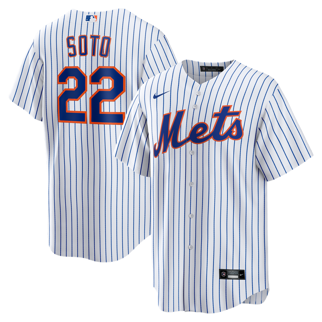 New York Mets Juan Soto Nike Home Replica Player Jersey - White