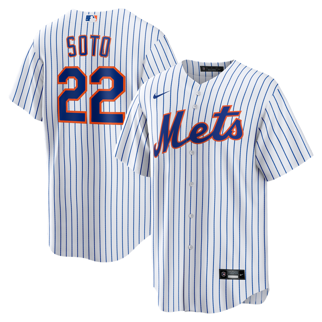 New York Mets Juan Soto Nike Home Replica Player Jersey - White
