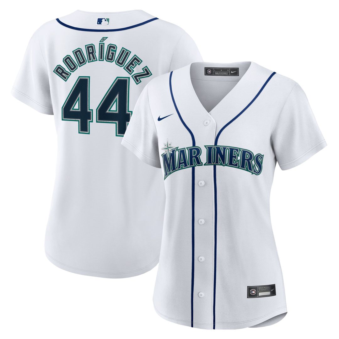 Seattle Mariners Julio Rodriguez Nike Women's Home Replica Player Jersey - White