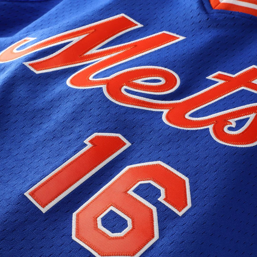 New York Mets Dwight Gooden Profile Big & Tall Cooperstown Mesh Batting Practice Jersey - Royal