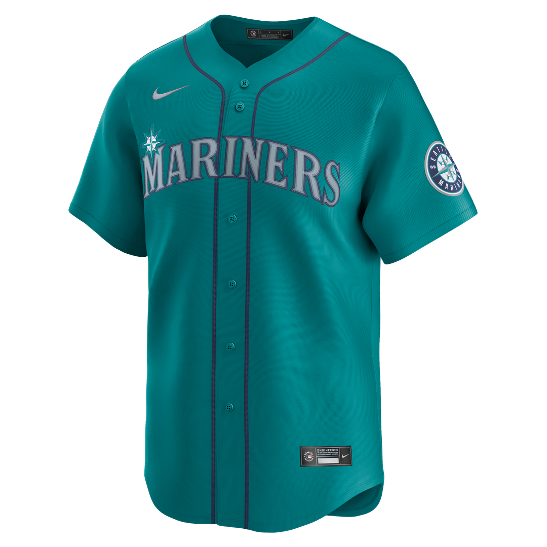 Seattle Mariners Cal Raleigh Nike Alternate Limited Jersey - Teal