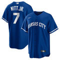 Kansas City Royals Bobby Witt Jr. Nike Alternate 2 Replica Jersey - Rush Blue
