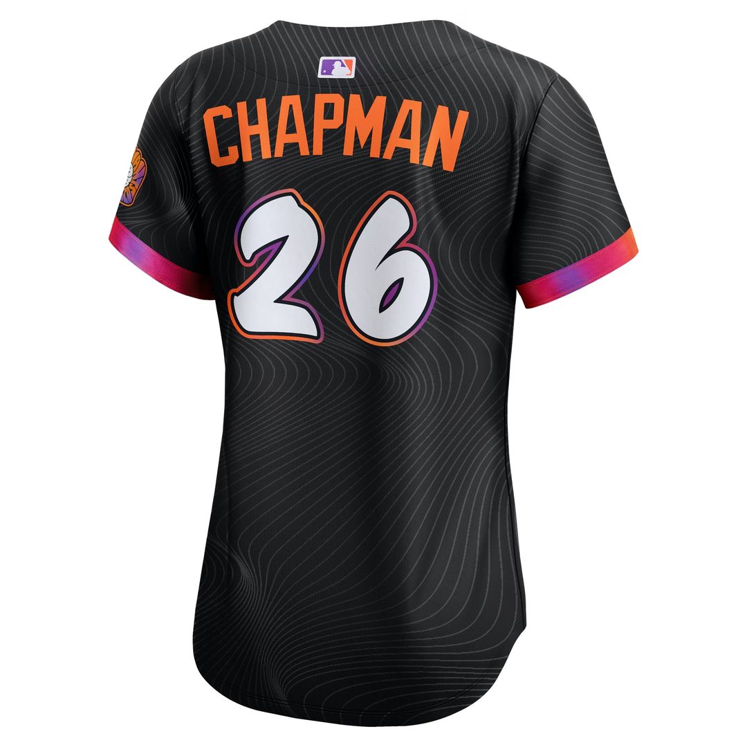 San Francisco Giants Matt Chapman Nike Women's 2025 City Connect Limited Jersey - Anthracite