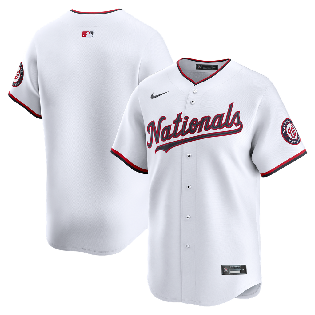 Washington Nationals Nike Home Limited Jersey - White