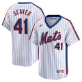 New York Mets Tom Seaver Nike Throwback Cooperstown Limited Jersey - White
