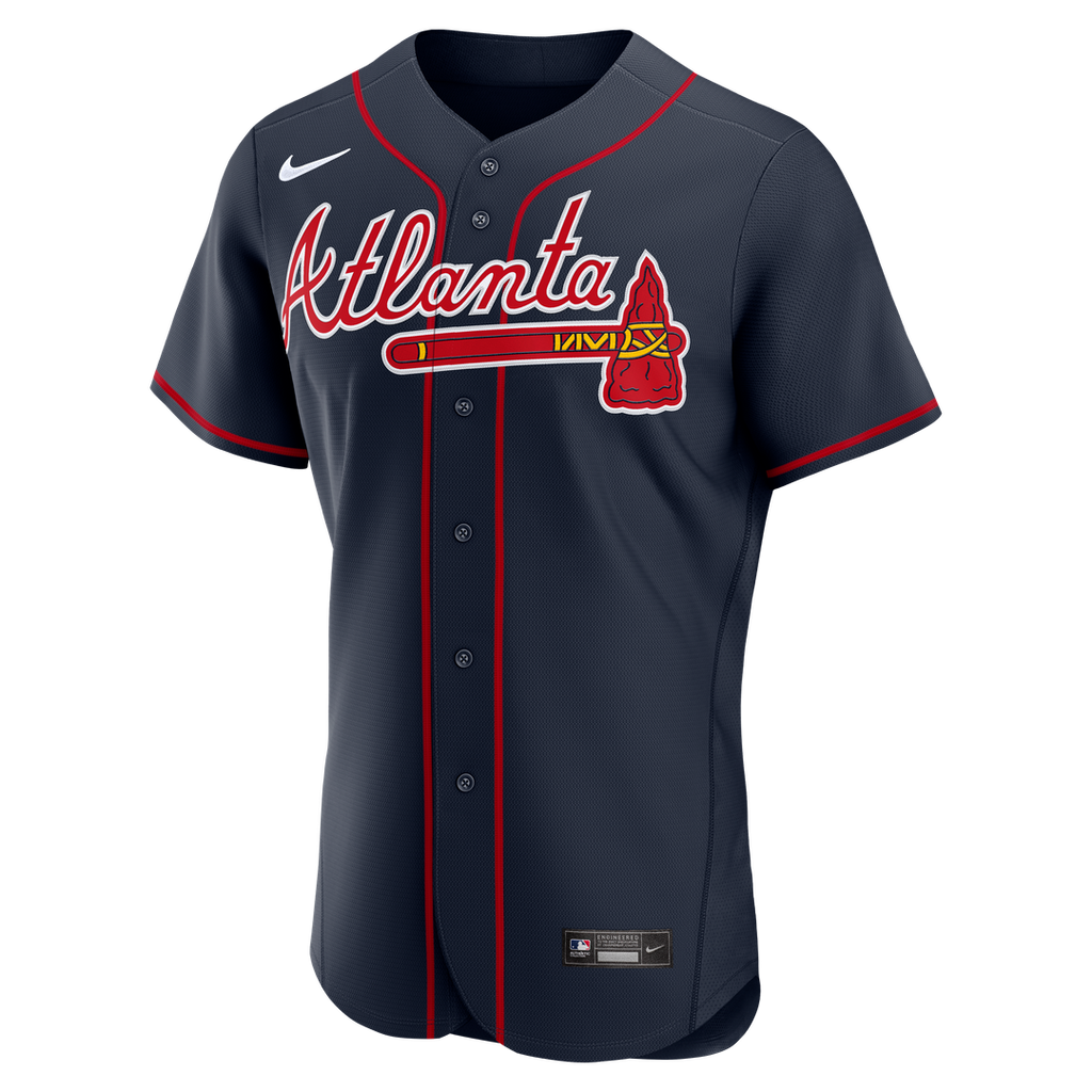 Atlanta Braves Drake Baldwin Nike Alternate MLB Awards Authentic Jersey - Navy