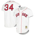 Boston Red Sox David Ortiz Mitchell & Ness Cooperstown Authentic Jersey - White