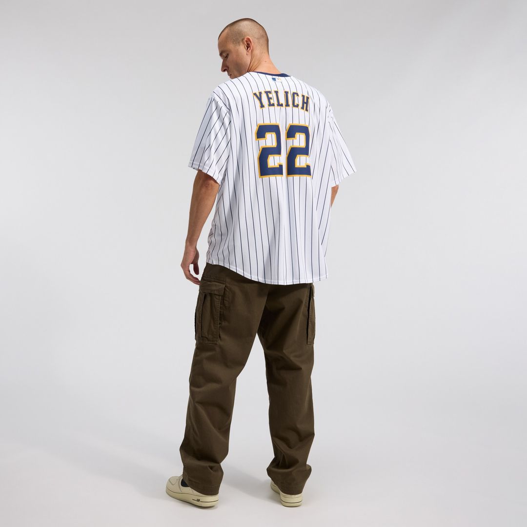 Milwaukee Brewers Christian Yelich Nike Alternate Replica Player Jersey - White