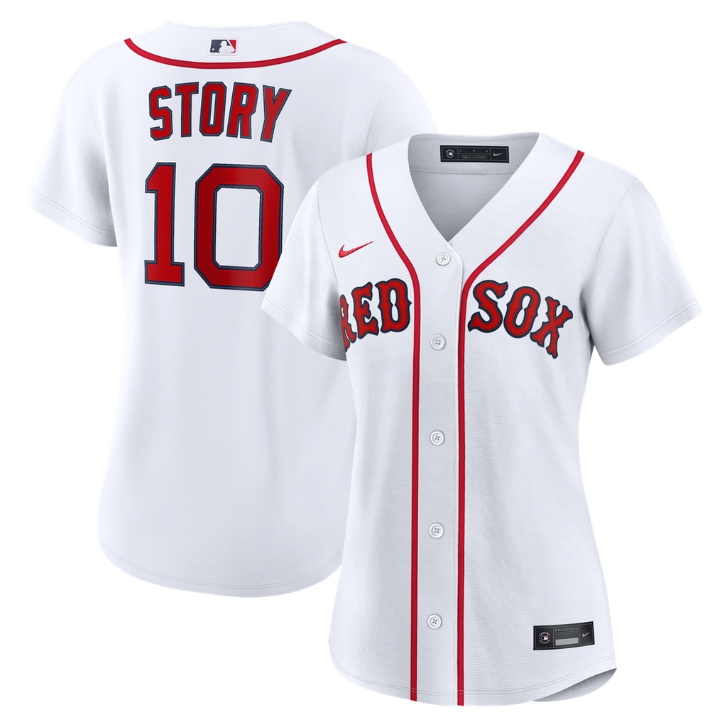 Boston Red Sox Trevor Story Nike Women's Home Replica Jersey - White
