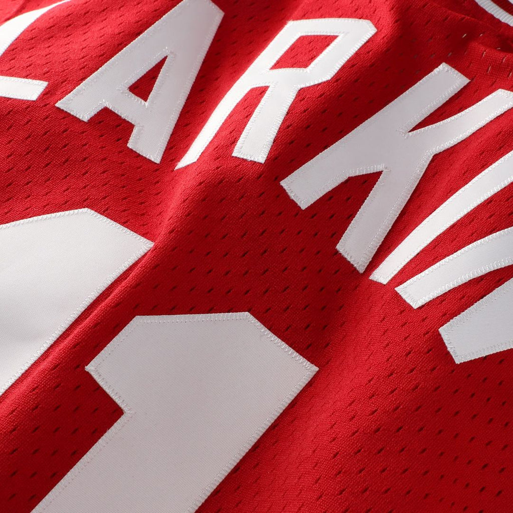 Cincinnati Reds Barry Larkin Mitchell & Ness Authentic Batting Practice Jersey - Red