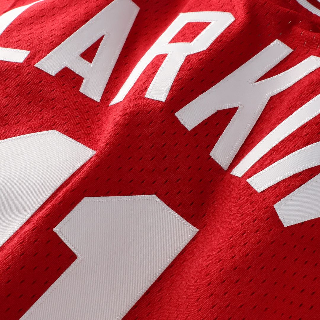 Cincinnati Reds Barry Larkin Mitchell & Ness Authentic Batting Practice Jersey - Red