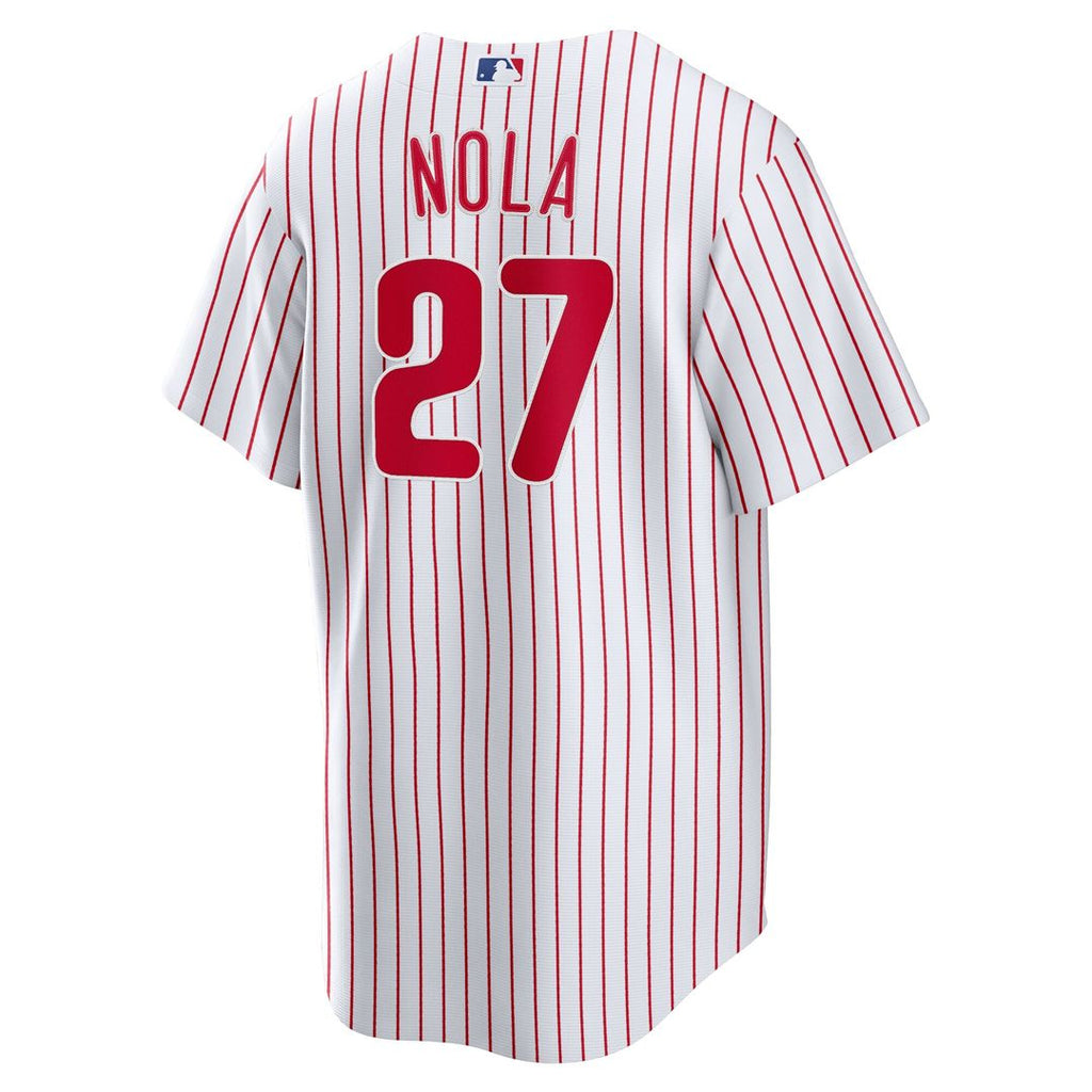 Philadelphia Phillies Aaron Nola Nike Home Replica Player Name Jersey - White