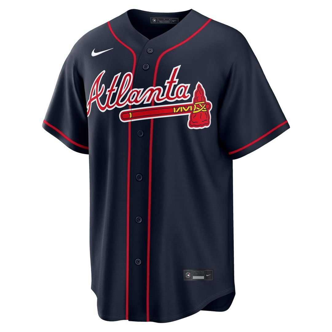 Atlanta Braves Ronald Acuña Jr. Nike Road Replica Jersey - Gray