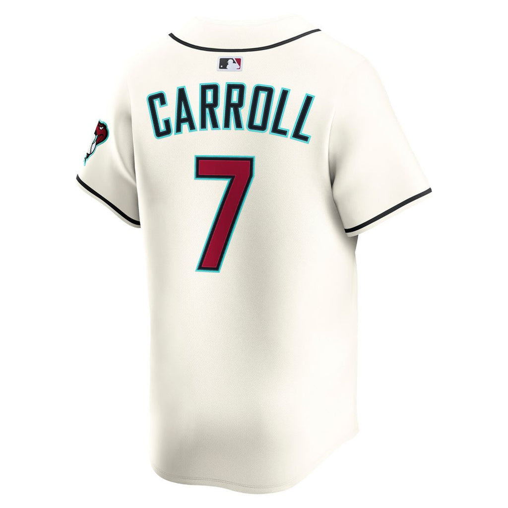 Arizona Diamondbacks Corbin Carroll Nike Home Limited Player Jersey - Cream