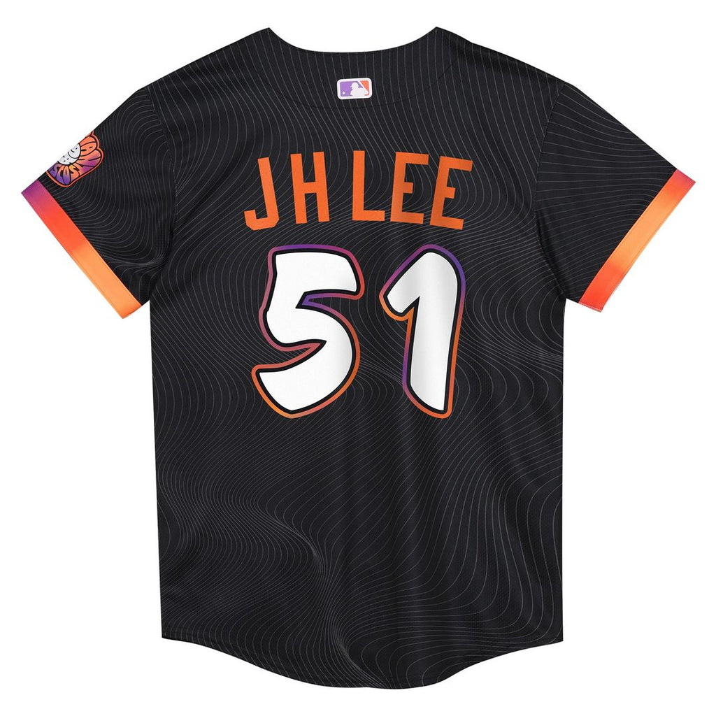San Francisco Giants Jung Hoo Lee Nike Preschool 2025 City Connect Limited Player Jersey - Anthracite
