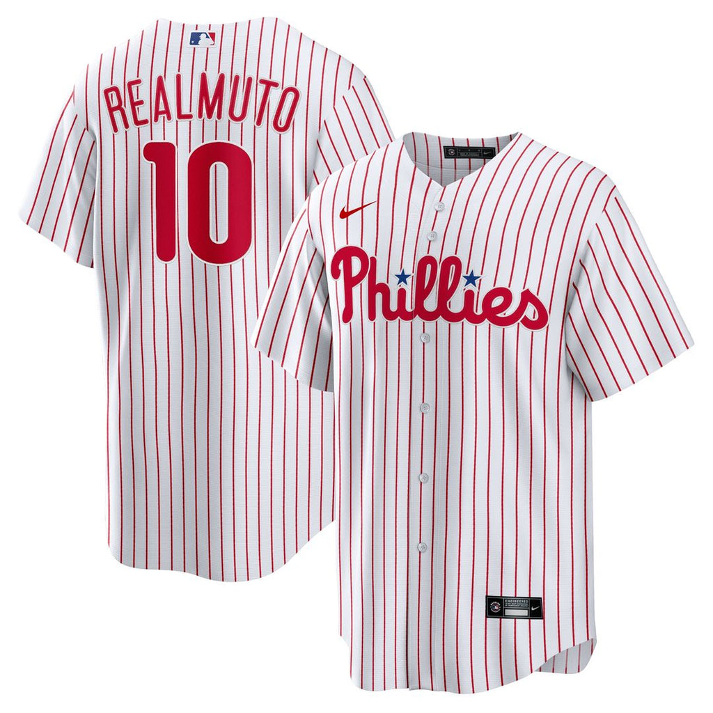 Philadelphia Phillies JT Realmuto Nike Home Replica Player Name Jersey - White