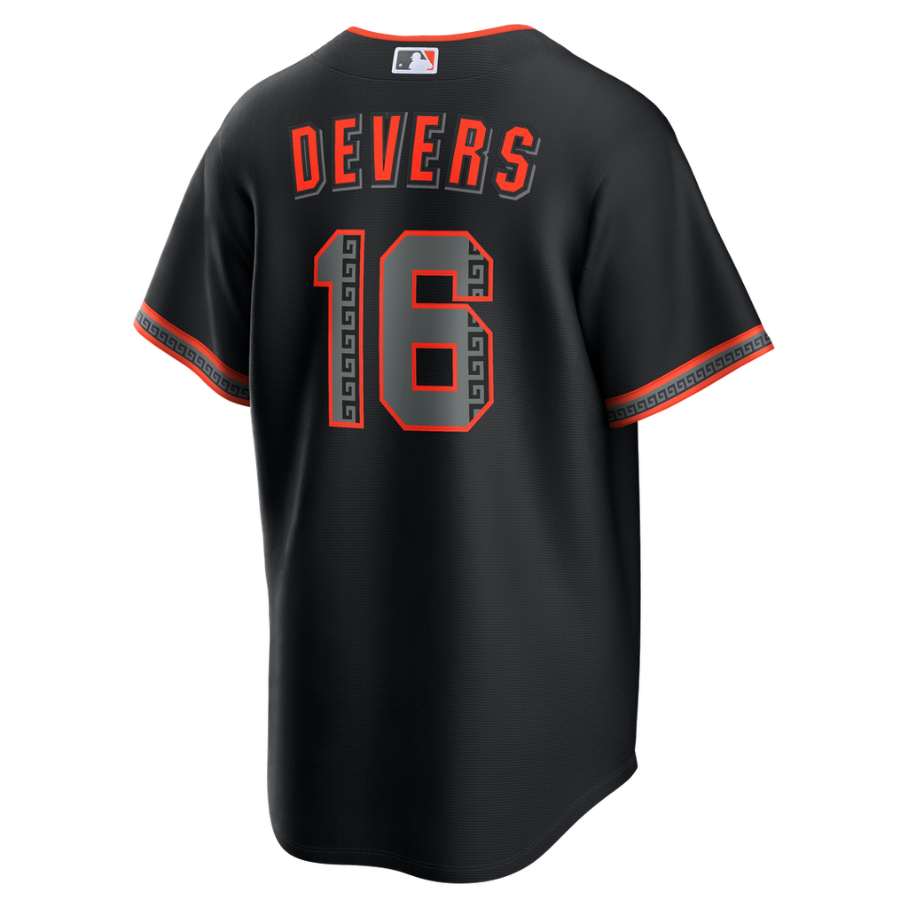 San Francisco Giants Rafael Devers Nike Alternate Replica Jersey - Black