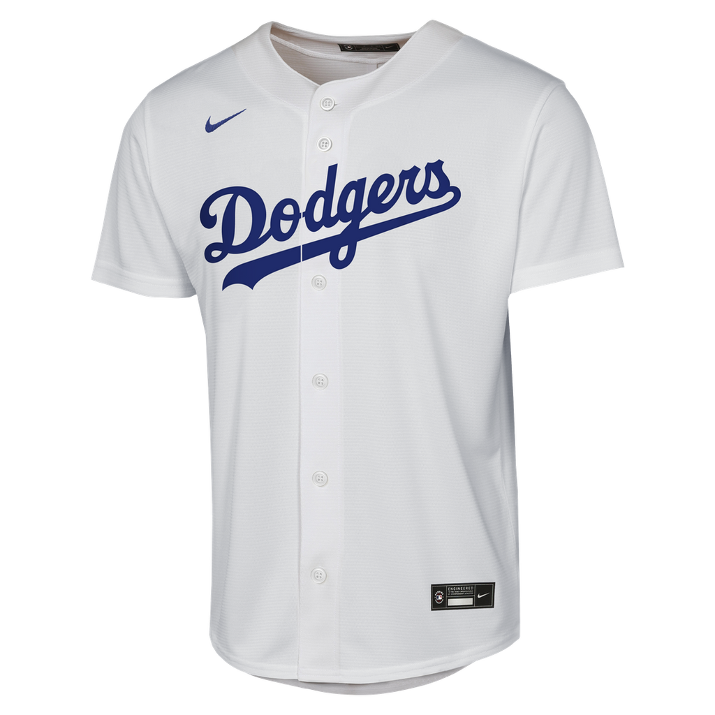 Los Angeles Dodgers Enrique Hernández Nike Youth Home Baseline Jersey - White