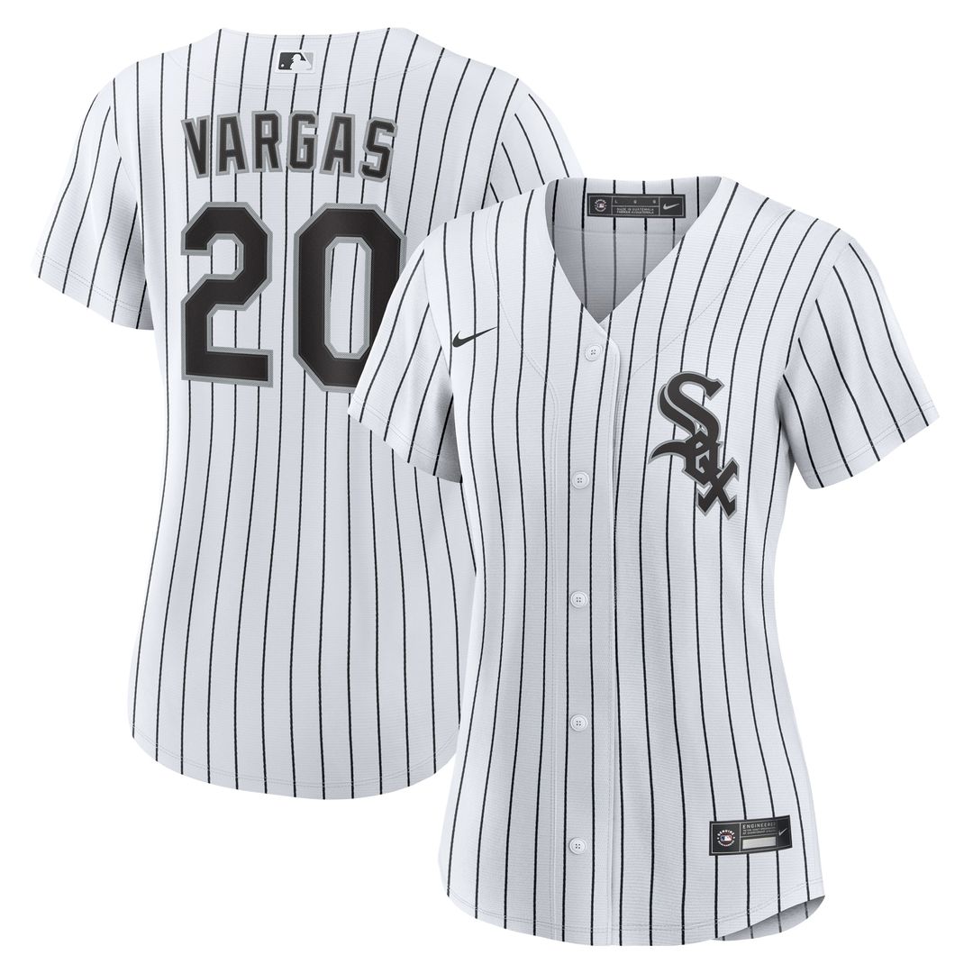 Chicago White Sox Miguel Vargas Nike Women's Home Replica Jersey - White