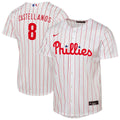 Philadelphia Phillies Nick Castellanos Nike Youth Home Replica Player Jersey - White