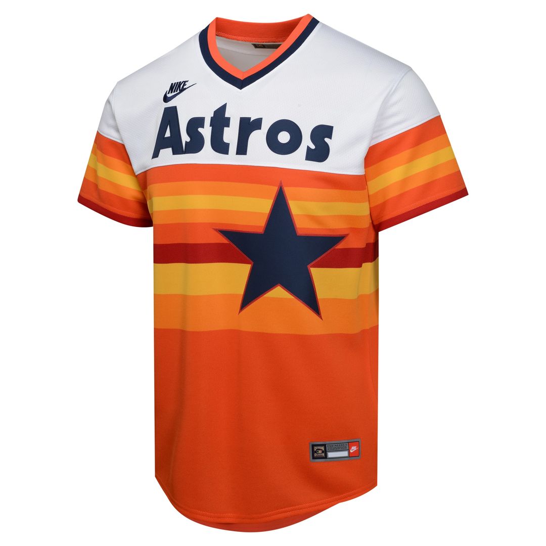 Houston Astros Nolan Ryan Nike Youth Cooperstown Limited Player Jersey - White