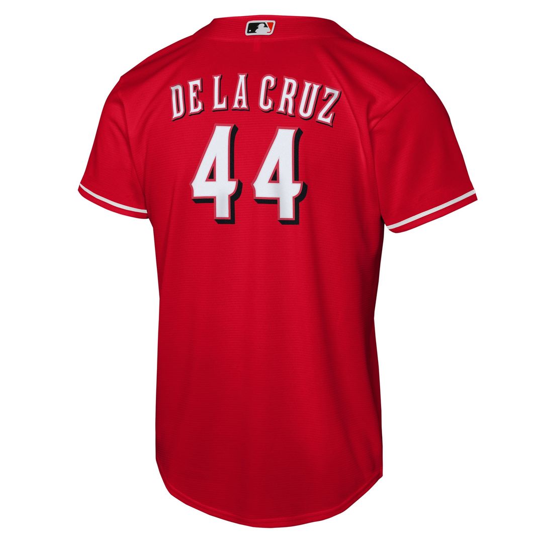 Cincinnati Reds Elly De La Cruz Nike Youth Alternate Replica Jersey - Red