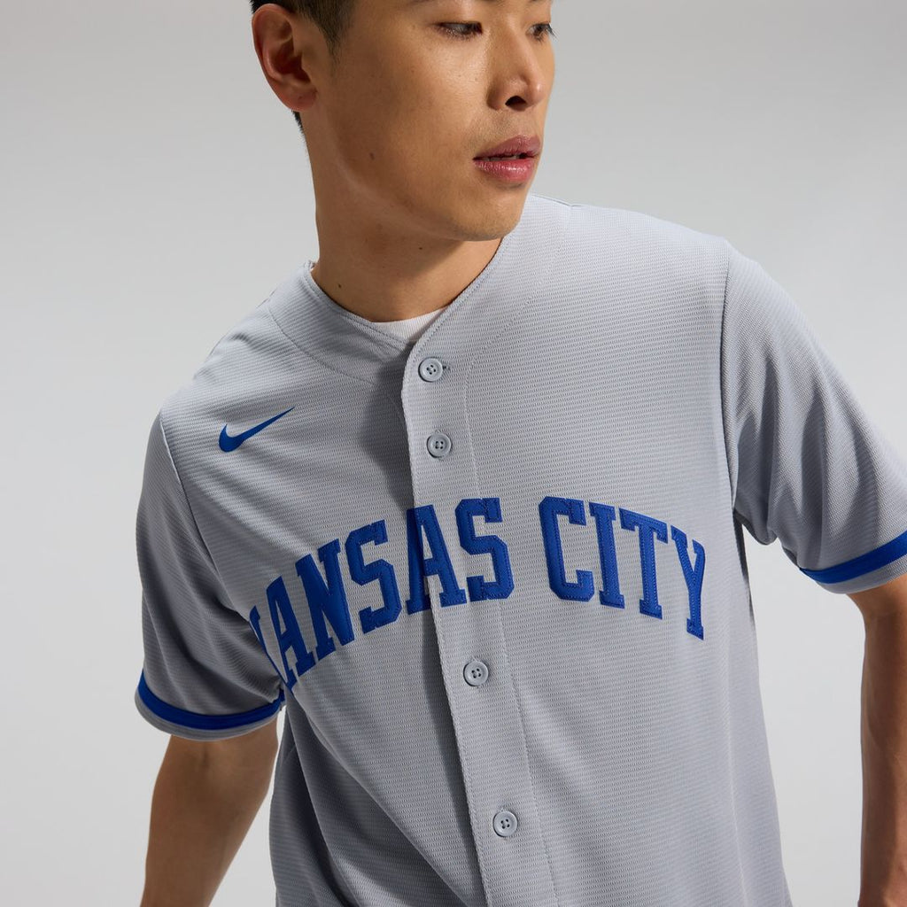 Kansas City Royals Bobby Witt Jr. Nike Road Replica Jersey - Gray