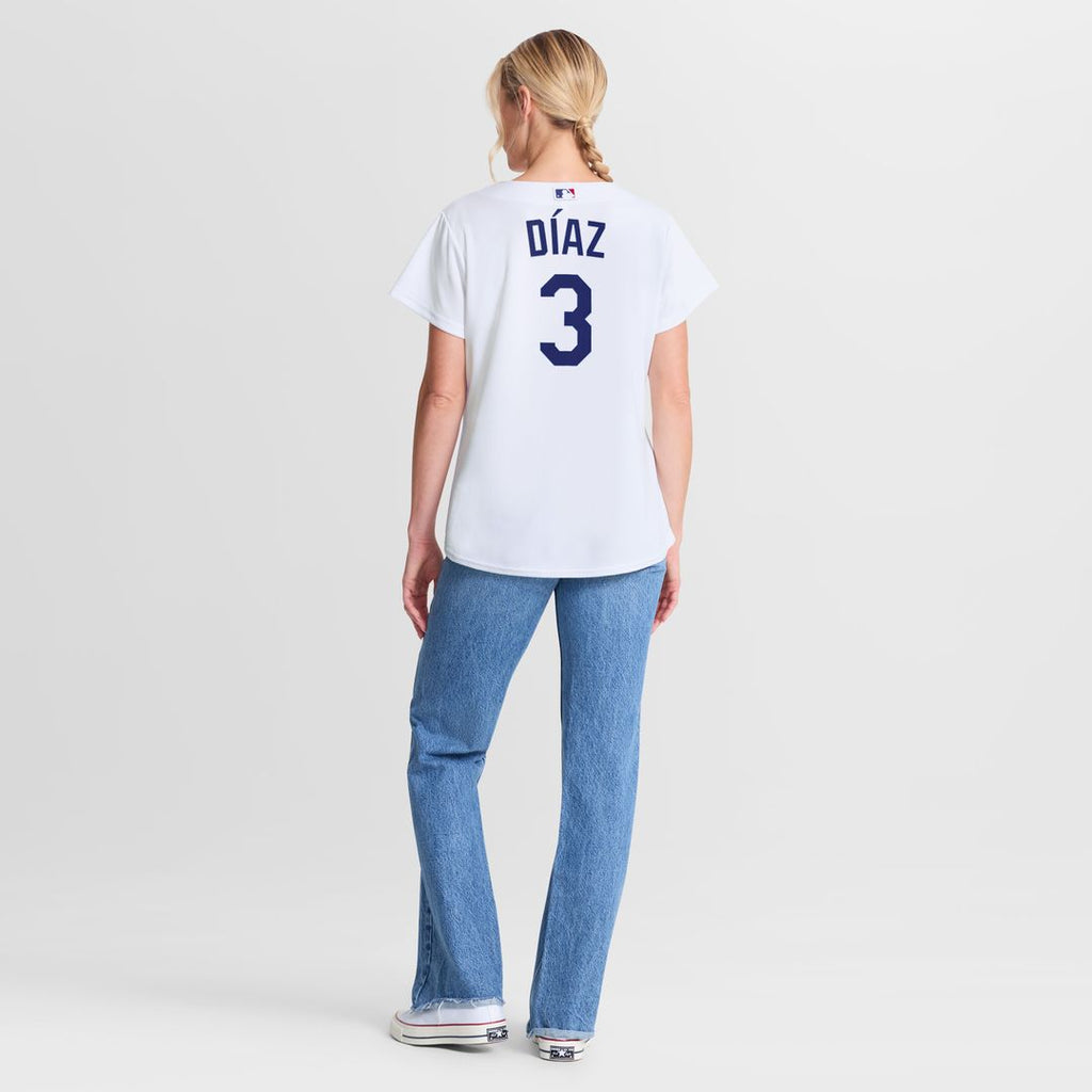 Los Angeles Dodgers Edwin Díaz Nike Women's Home Replica Jersey - White