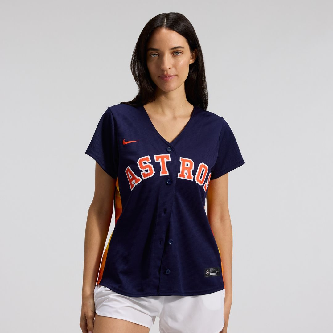 Houston Astros Jose Altuve Nike Women's Alternate Replica Player Jersey - Navy