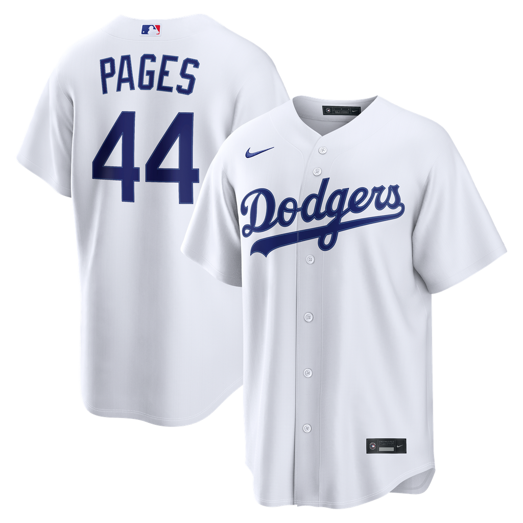 Los Angeles Dodgers Andy Pages Nike Home Replica Jersey - White