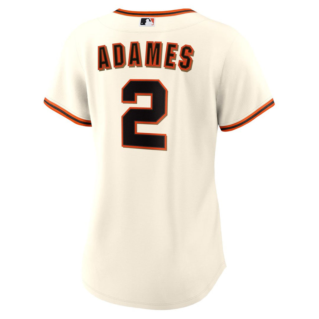 San Francisco Giants Willy Adames Nike Women's Home Replica Jersey - Cream