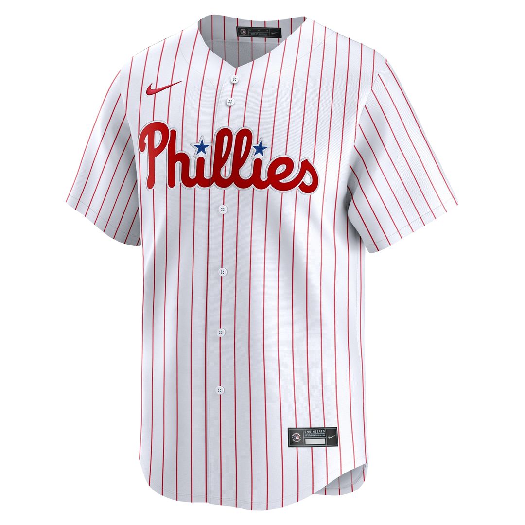 Philadelphia Phillies Alec Bohm Nike Home Limited Player Jersey - White