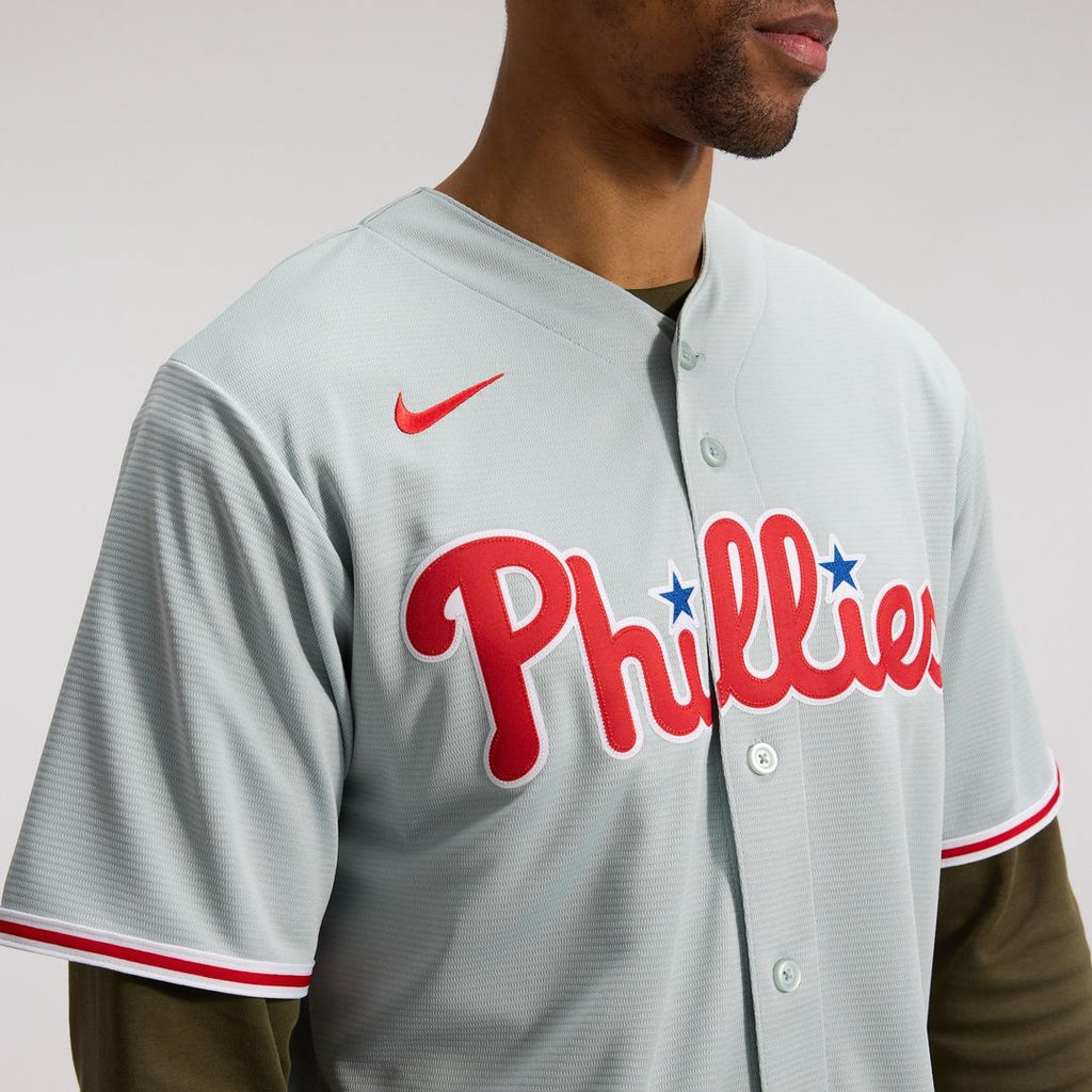 Philadelphia Phillies Bryce Harper Nike Road Replica Jersey - Gray