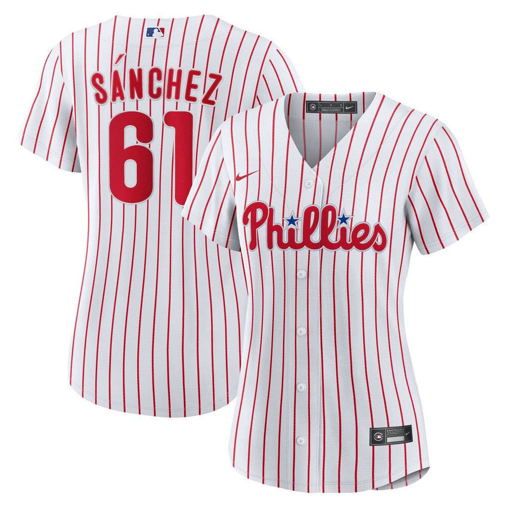 Philadelphia Phillies Cristopher Sanchez Nike Women's Home Replica Jersey - White